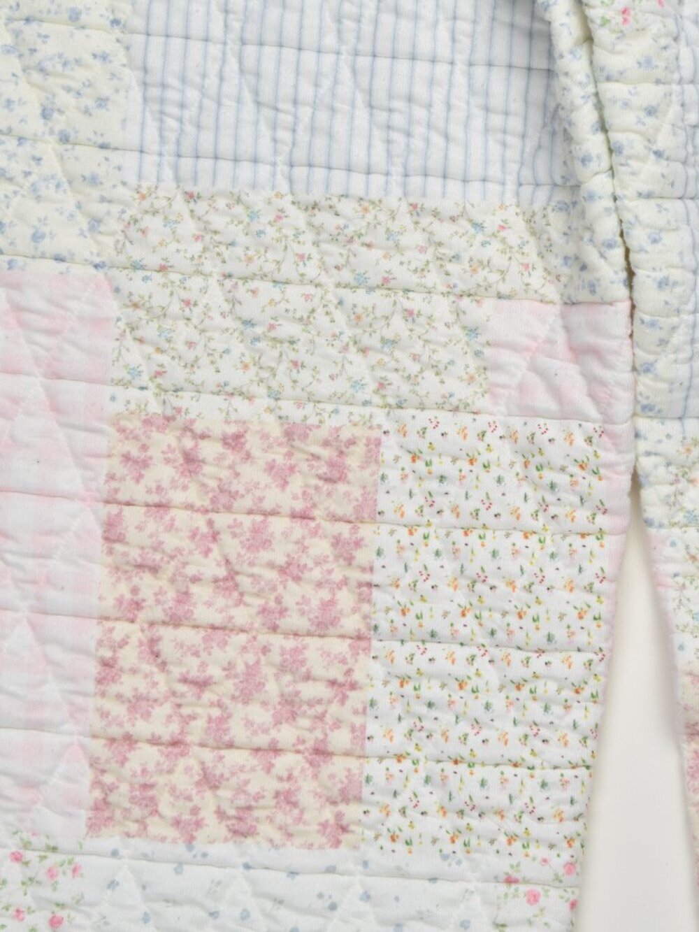 Sunset Coconut Patchwork Quilted Floral Sweatshirt and Sweatpants - XS - Picture 11 of 12
